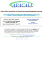 Mobile Screenshot of apacall.org